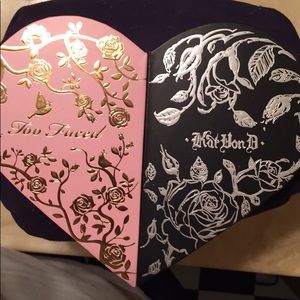 Too Faced and Kat Von D eyeshadow pallet